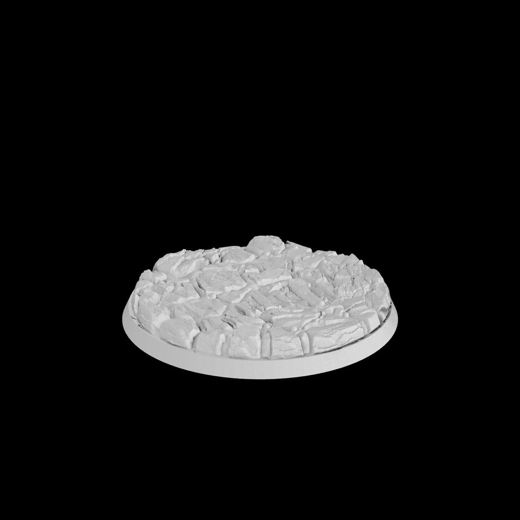Assorted Sized Lava/Magma Resin Printed RPG Bases