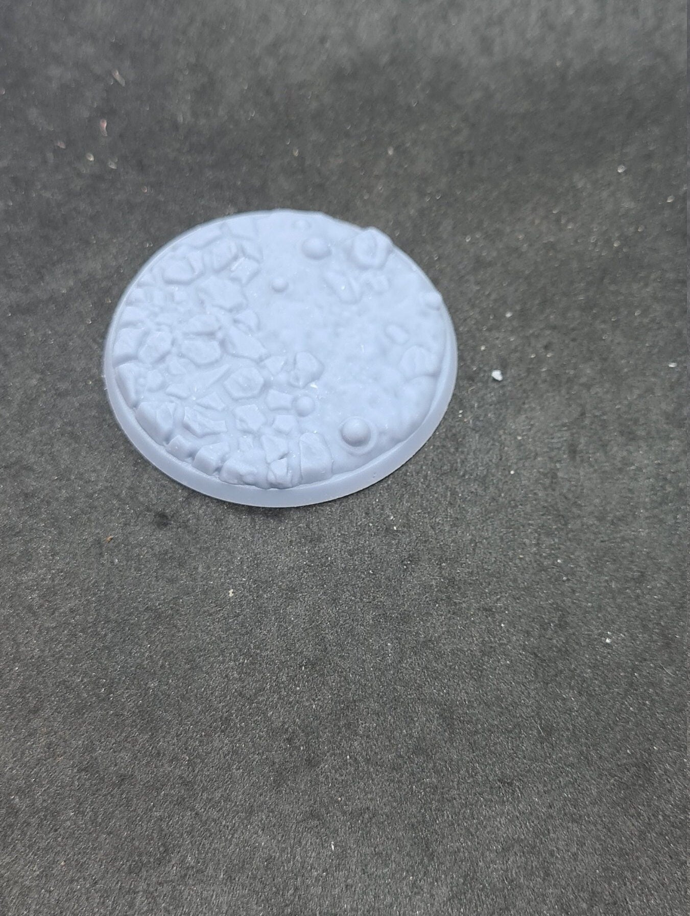 Assorted Sized Lava/Magma Resin Printed RPG Bases
