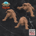 Bloodseeker Hounds (Unarmoured): Tabletop Gaming Miniature (Resin 3D Print)