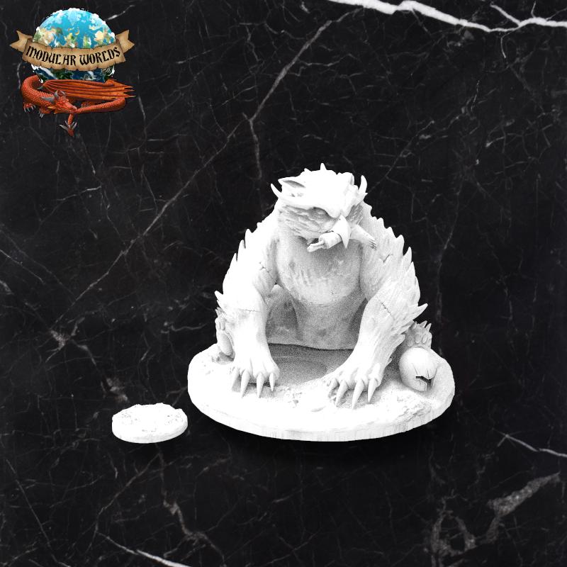 Owlbear Mama: Tabletop Gaming Miniature (Resin 3D Print)