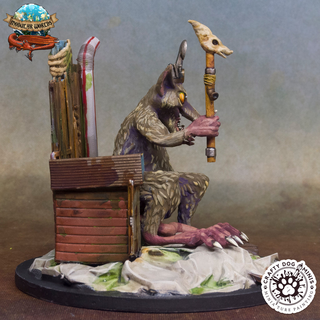 Vermin King: Tabletop Gaming Miniature (Resin 3D Print)