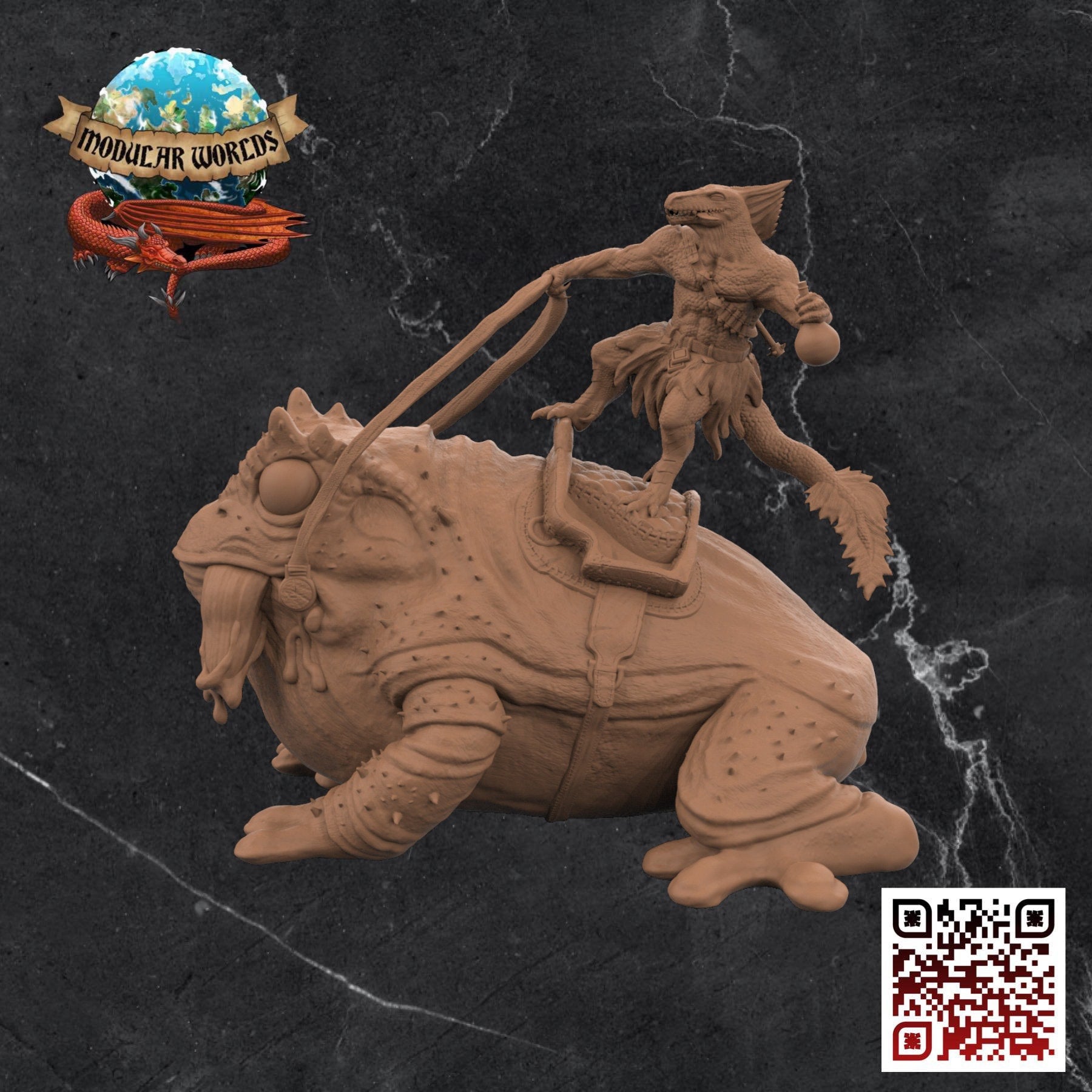 Frogzerker: Tabletop Gaming Miniature (Resin 3D Print)