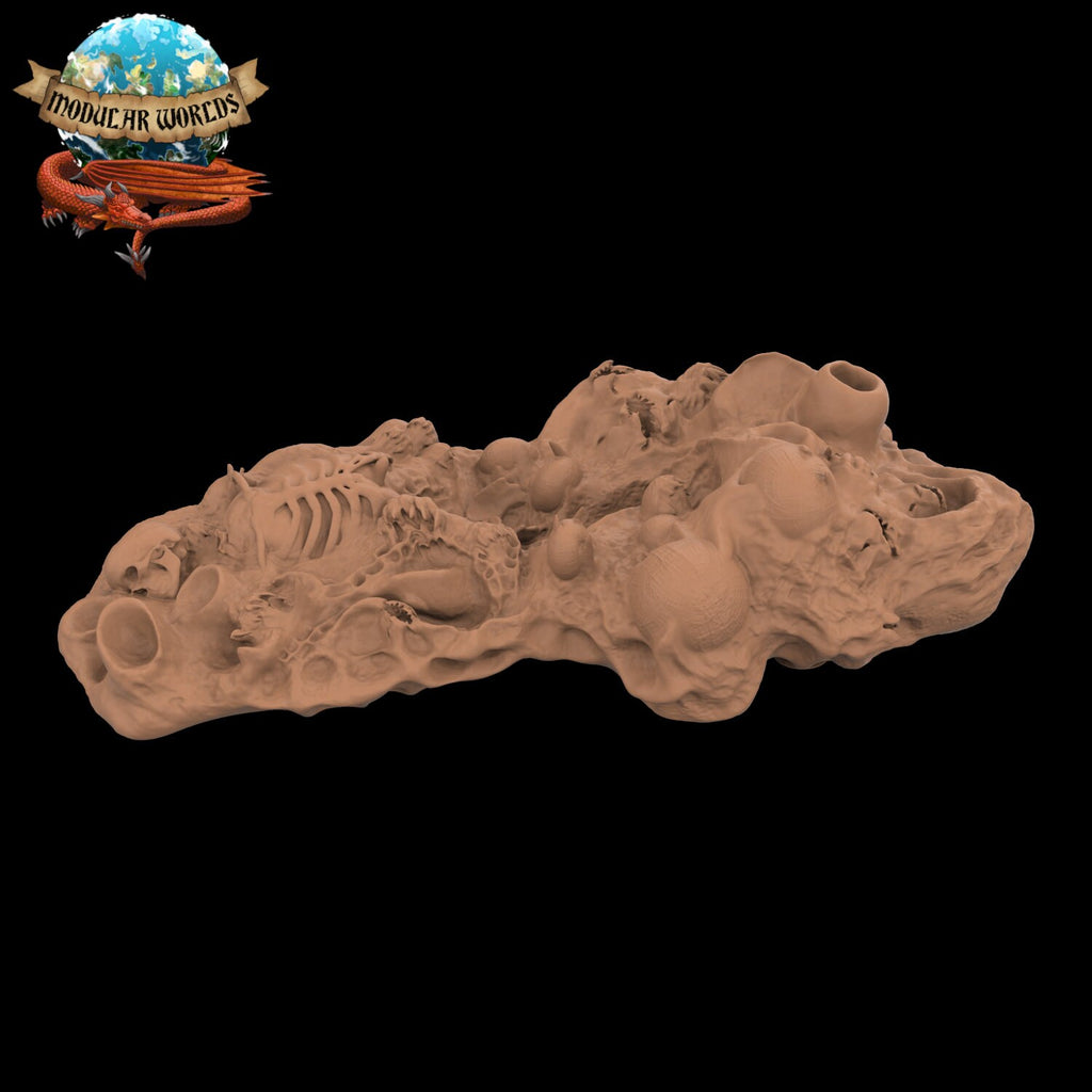 Bio Terrain (8 Piece Set): Tabletop Gaming Miniature (Resin 3D Print)