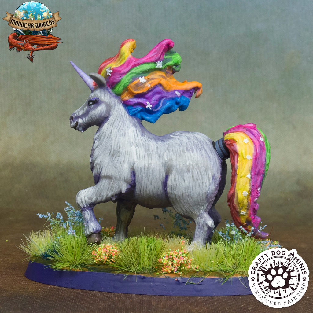 Chubbicorn: Tabletop Gaming Miniature (Resin 3D Print)