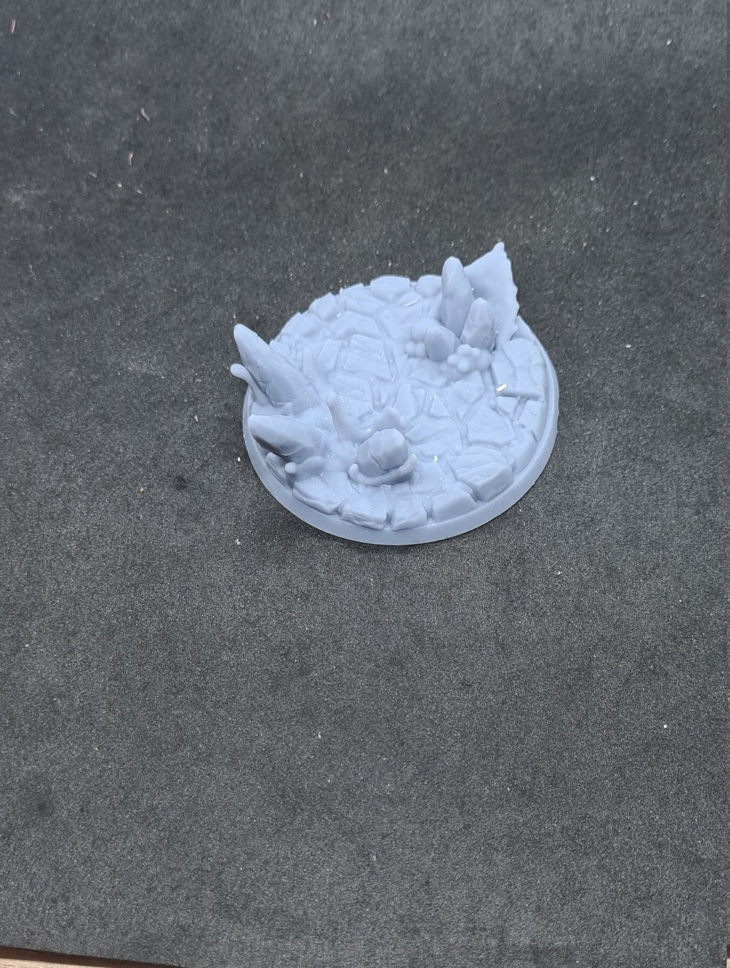 Assorted Sized Lava/Magma Resin Printed RPG Bases