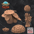 Coral Reef Set: Tabletop Gaming Miniature (Resin 3D Print)