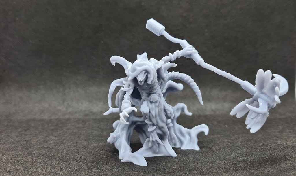 Lizardfolk Reaper: Tabletop Gaming Miniature (Resin 3D Print)
