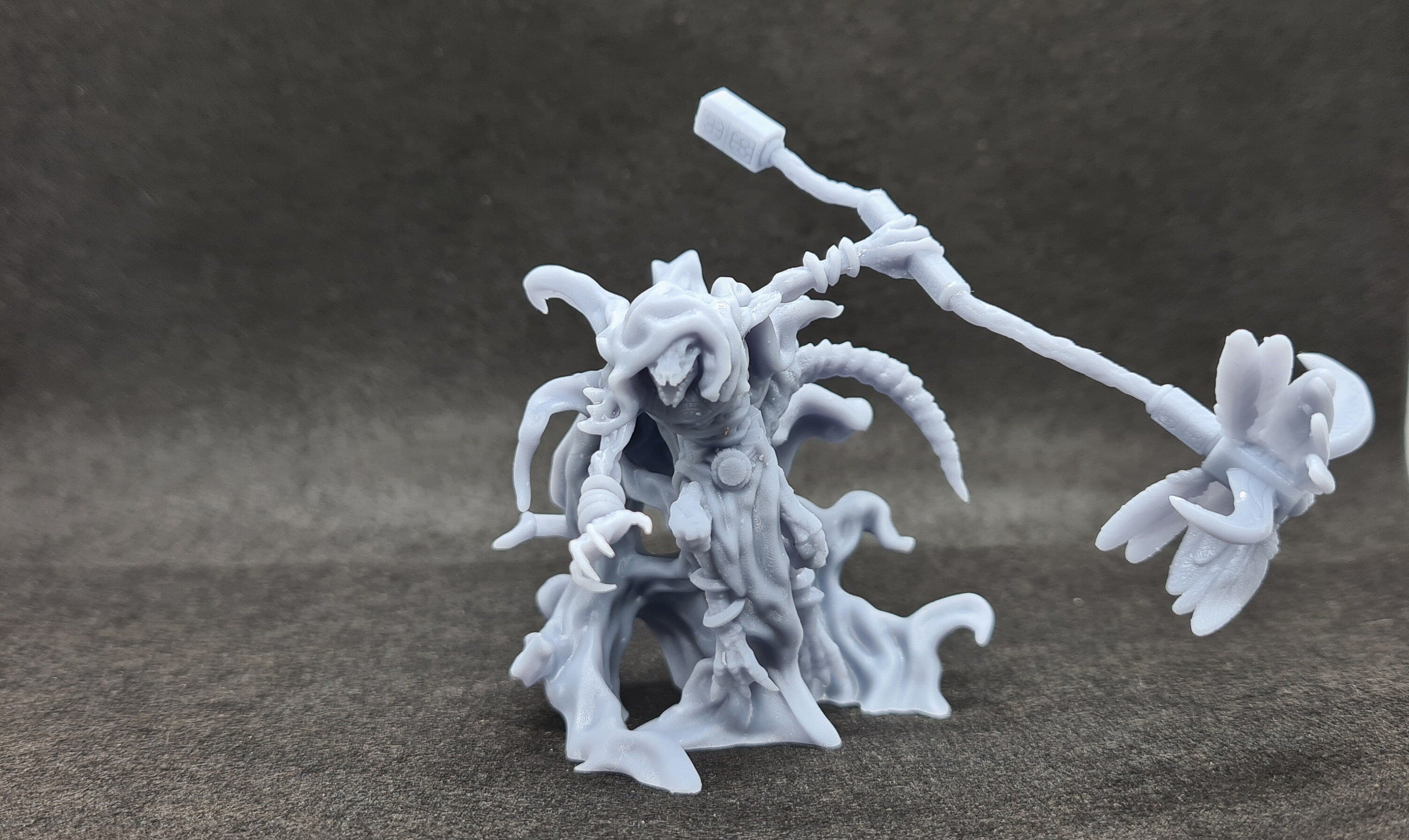 Lizardfolk Reaper: Tabletop Gaming Miniature (Resin 3D Print)